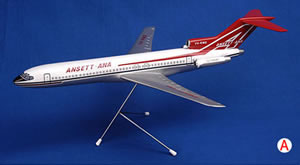 (image for) BOEING B727-200 (ANSETT- ANA LIVERY) SCALE 1:100 - Click Image to Close